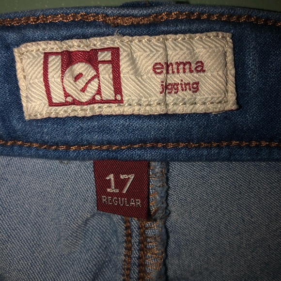 Lei Light Wash Jeggings (plus) - Picture 2 of 5